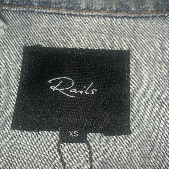 Rails Embroidered Jean Jacket - Picture 3 of 4